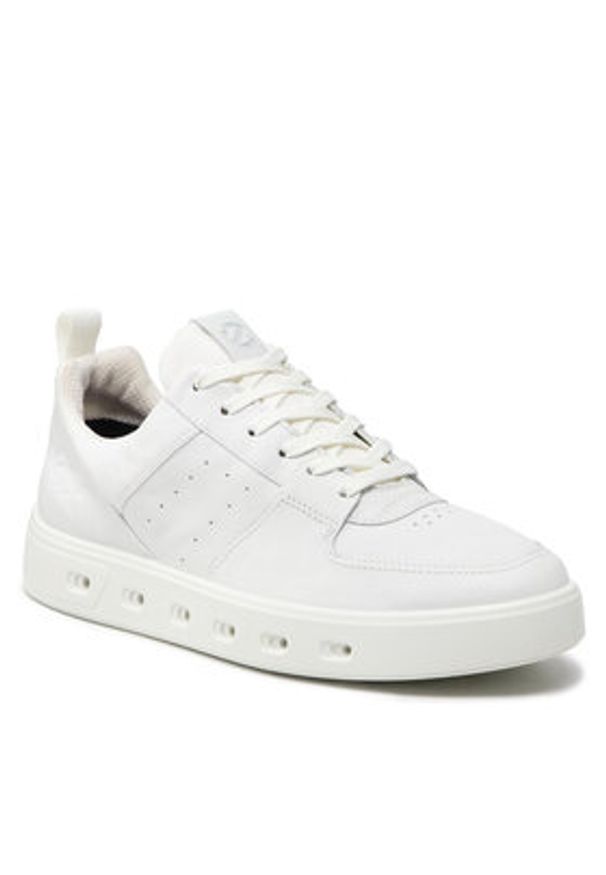 ecco - ECCO Sneakersy Street 720 M GORE-TEX 52081401007 Biały. Kolor: biały. Materiał: skóra. Technologia: Gore-Tex