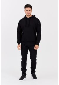 Diesel - DIESEL Czarna męska bluza z kapturem S-ROB-HOOD-MICRODIV, Rozmiar L. Okazja: na co dzień. Typ kołnierza: kaptur. Kolor: czarny. Materiał: elastan, bawełna, materiał. Długość rękawa: długi rękaw. Długość: długie. Styl: casual, klasyczny #5