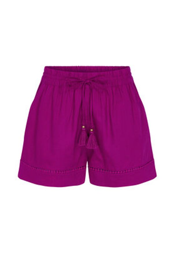 Triumph Szorty piżamowe Summer Wear 10227237 Różowy Regular Fit. Kolor: różowy. Materiał: wiskoza, len