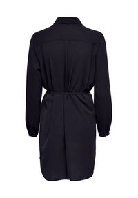 only - ONLY Sukienka koszulowa Nova 15241890 Czarny Regular Fit. Kolor: czarny. Materiał: wiskoza. Typ sukienki: koszulowe #8