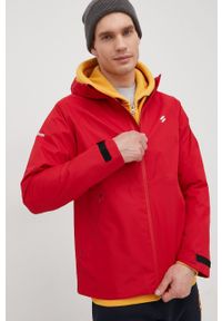 Superdry kurtka kolor czerwony przejściowa oversize. Typ kołnierza: kaptur. Kolor: czerwony. Długość rękawa: raglanowy rękaw. Długość: długie #2