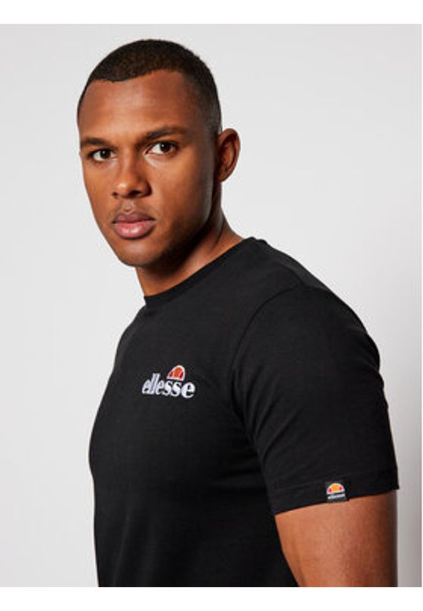 Ellesse T-Shirt Voodoo SHB06835 Czarny Regular Fit. Kolor: czarny. Materiał: bawełna
