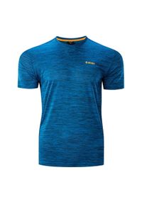 Hi-tec - Męska Koszulka Hicti. Kolor: niebieski. Sport: turystyka piesza #1