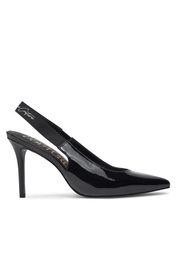 Versace Jeans Couture Szpilki 77VA3S52 Czarny. Kolor: czarny. Materiał: skóra. Obcas: na szpilce