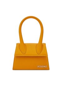 JACQUEMUS Torebka Le Chiquito Moyen 213BA002-3163 Pomarańczowy. Kolor: pomarańczowy. Materiał: skórzane