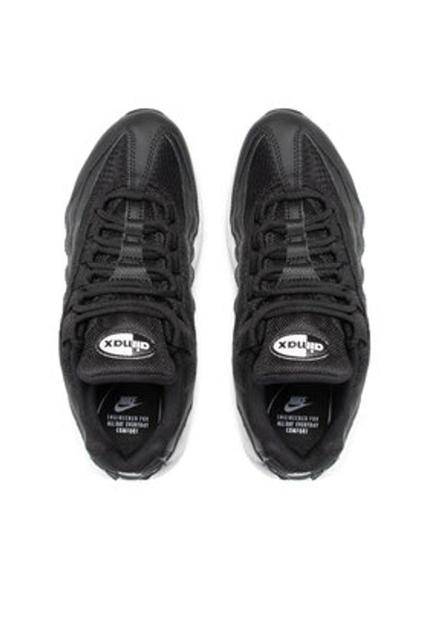 Nike Sneakersy Air Max 95 CK7070 001 Czarny. Kolor: czarny. Materiał: materiał. Model: Nike Air Max