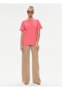 Replay T-Shirt W3591M.000.23608P Różowy Regular Fit. Kolor: różowy. Materiał: bawełna