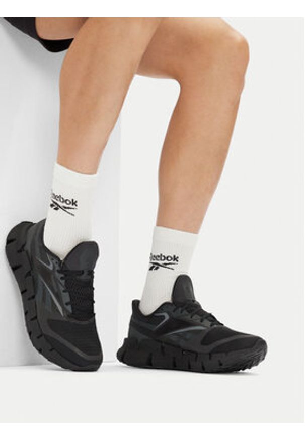 Reebok Buty do biegania FLOATZIG 1 100210240 Czarny. Kolor: czarny. Materiał: materiał