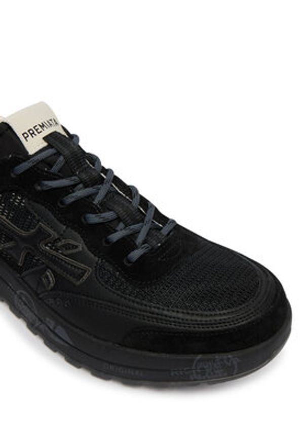Premiata Sneakersy Nous Var 8299 Czarny. Kolor: czarny. Materiał: skóra