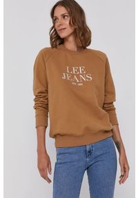 Lee - LEE CREW NECK SWS DAMSKA BLUZA TOBACCO BROWN L53ATXSZ 112140225 #1