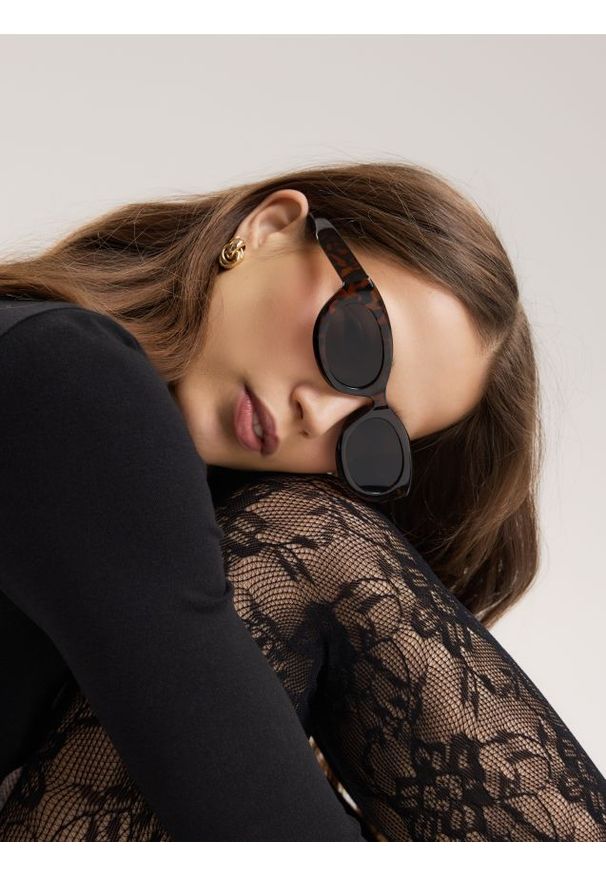 Reserved - Okulary przeciwsłoneczne - brązowy. Kolor: brązowy