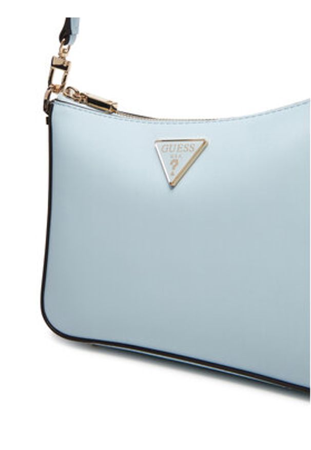 Guess Torebka HWVG94 93180 Błękitny. Kolor: niebieski. Materiał: skórzane