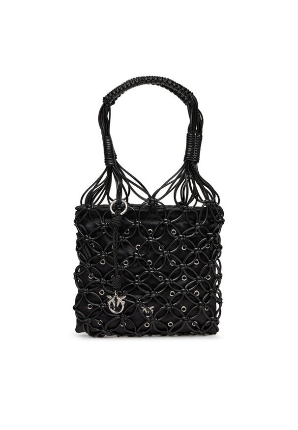Pinko - PINKO Torebka Handbag Mini Pe 25 Pltt 105165 A2LA Czarny. Kolor: czarny