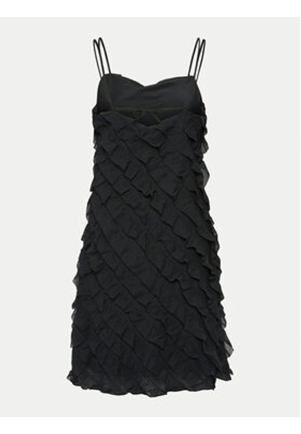 YAS Sukienka koktajlowa Danci 26035272 Czarny Regular Fit. Kolor: czarny. Materiał: syntetyk. Styl: wizytowy