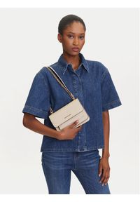 MICHAEL Michael Kors Torebka 32T4GC7C1T Beżowy. Kolor: beżowy. Materiał: skórzane #1