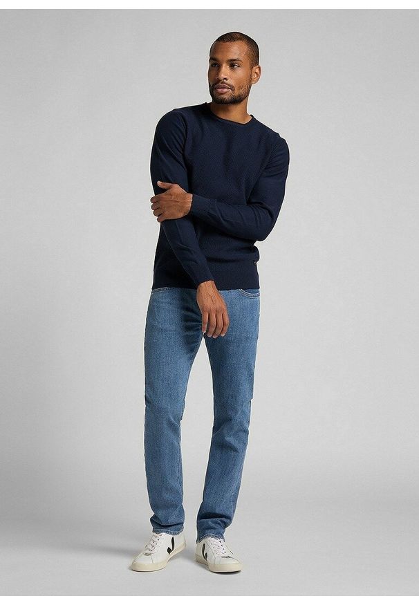 Lee - LEE DAREN ZIP FLY MĘSKIE SPODNIE JEANSOWE JEANSY LIGHT STONE L707NL66 112118291