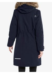 Płaszcz ocieplany damski Didriksons Erika Parka 3. Kolor: niebieski. Sezon: zima