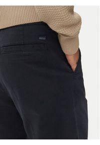 BOSS - Boss Spodnie materiałowe 50524390 Granatowy Regular Fit. Kolor: niebieski. Materiał: bawełna