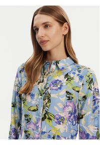 YAS Sukienka koszulowa Kaya 26037079 Kolorowy Regular Fit. Materiał: wiskoza. Wzór: kolorowy. Typ sukienki: koszulowe