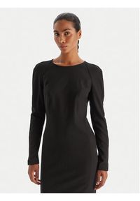 Pinko - PINKO Sukienka koktajlowa 105670 A2QV Z99 Czarny Regular Fit. Kolor: czarny. Materiał: syntetyk. Styl: wizytowy #5