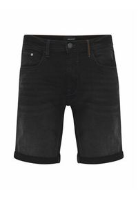 Blend Szorty jeansowe 20715422 Czarny Regular Fit. Kolor: czarny. Materiał: bawełna #8