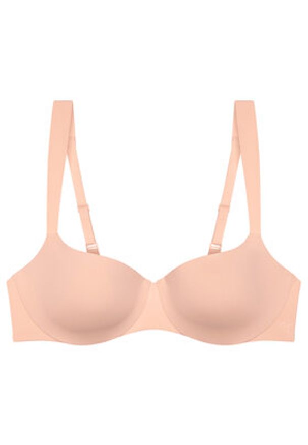 Triumph Biustonosz balkonetka Make-Up Illusion 10217849 Różowy. Kolor: różowy. Materiał: syntetyk