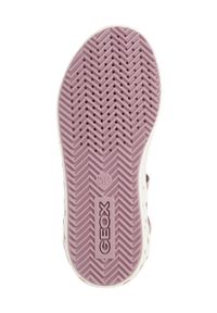 Geox buty dziecięce kolor różowy. Nosek buta: okrągły. Zapięcie: rzepy. Kolor: różowy. Materiał: guma #6