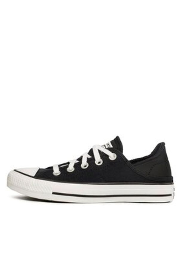 Converse Trampki Chuck Taylor All Star Crush Heel Ox A03075C Czarny. Kolor: czarny. Materiał: materiał