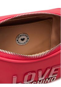 Love Moschino - LOVE MOSCHINO Torebka JC4255PP0MKD0615 Różowy. Kolor: różowy. Materiał: skórzane