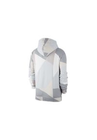 Nike - Bluza męska nike kyrie basketball full-zip hoodie white. Kolor: biały. Sport: koszykówka