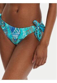 Seafolly Dół od bikini La Mer 40678-214 Turkusowy. Kolor: turkusowy. Materiał: syntetyk #4