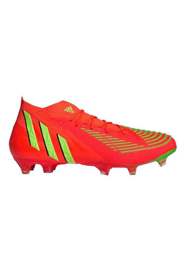 Adidas - Buty piłkarskie adidas Predator Edge.1 SG. Kolor: czerwony. Sport: piłka nożna