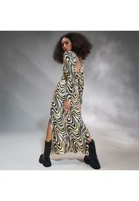 Sinsay - Sukienka maxi ze wzorem - Wielobarwny. Długość: maxi #1