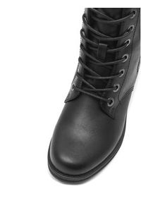 Clara Barson Botki WS2702-09 Czarny. Kolor: czarny. Materiał: skóra