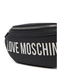 Love Moschino - LOVE MOSCHINO Saszetka nerka JC4195PP1MKD000B Czarny. Kolor: czarny. Materiał: skóra #5