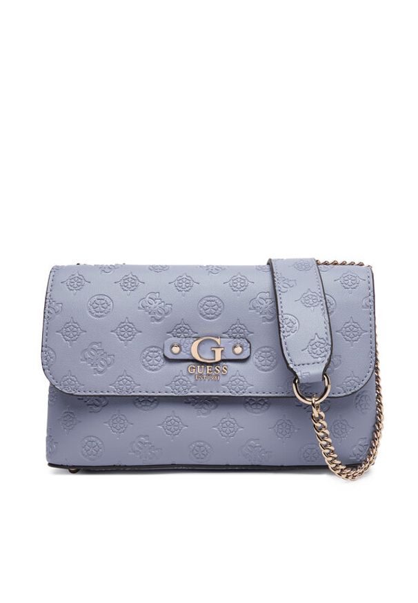 Guess Torebka 180498 Błękitny. Kolor: niebieski. Materiał: skórzane