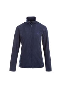 Damska bluza dresowa Whistler Cocoon. Kolor: niebieski. Materiał: dresówka, polar. Sport: turystyka piesza