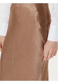 Marella Spódnica midi Pomez 2525106041 Brązowy Regular Fit. Kolor: brązowy. Materiał: syntetyk #4