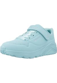 skechers - Buty do chodzenia dla dzieci Skechers Uno Lite. Kolor: niebieski. Materiał: tkanina, materiał, syntetyk. Sport: turystyka piesza