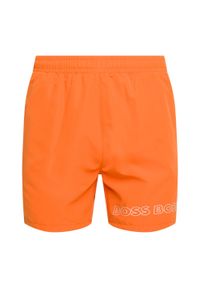 HUGO BOSS - Szorty kąpielowe męskie Hugo Boss Dolphin. Kolor: pomarańczowy