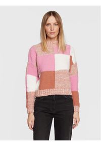 Cotton On Sweter 2055542 Różowy Oversize. Kolor: różowy. Materiał: syntetyk