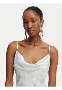 Guess Sukienka koktajlowa W6GK94 W2266 Niebieski jasny Slim Fit. Kolor: niebieski. Materiał: wiskoza. Styl: wizytowy #4