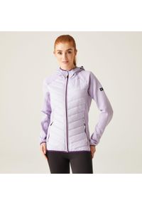 Kurtka turystyczna damska Regatta Andreson hybrydowa. Kolor: fioletowy. Materiał: puch. Sport: turystyka piesza #1