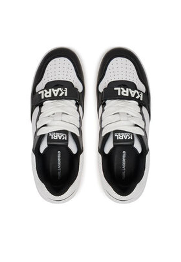 Karl Lagerfeld - KARL LAGERFELD Sneakersy KL63321 Czarny. Kolor: czarny. Materiał: skóra