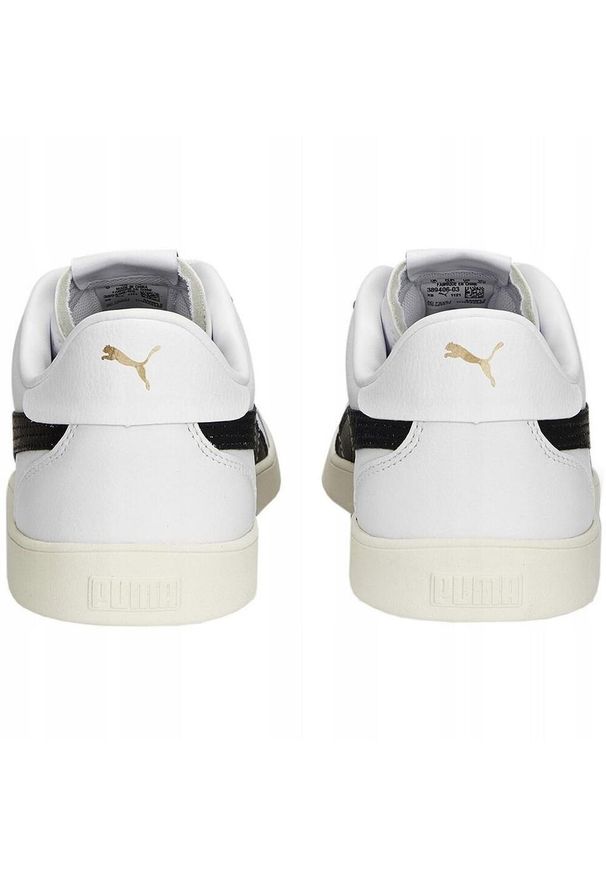 Puma - Męskie Buty Treningowe Club 5v5. Kolor: czarny, wielokolorowy, biały. Sport: turystyka piesza