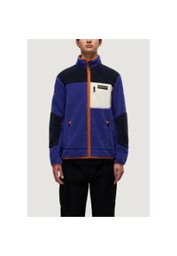 Napapijri - Bluza Mężczyzna NAPAPIJRI YUPIK FZ 3. Kolor: fioletowy. Materiał: poliester #1