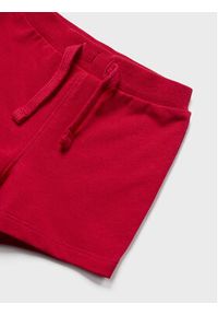 Mayoral Komplet 2 t-shirtów i spodenek 1629 Czerwony Regular Fit. Kolor: czerwony. Materiał: syntetyk