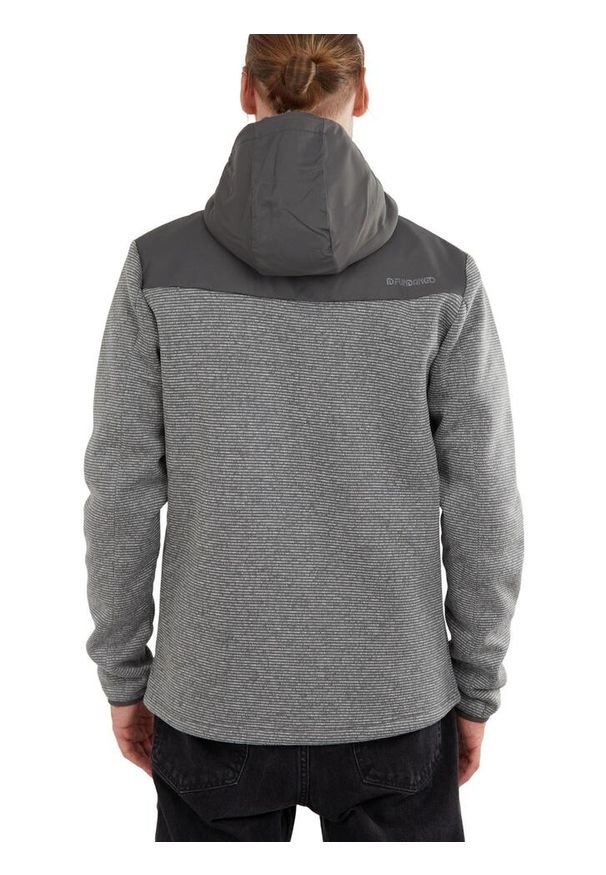 FUNDANGO - Sweter polarowy męski Fundango Ashford Insulated Fleece. Kolor: szary. Materiał: polar. Sport: turystyka piesza