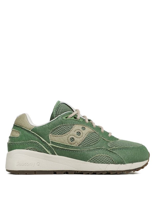 Saucony Sneakersy Shadow 6000 S70639 Zielony. Kolor: zielony. Materiał: materiał