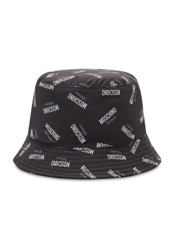 MOSCHINO Kapelusz Bucket 65181 0M2171 Czarny. Kolor: czarny. Materiał: materiał